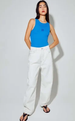 Imprevu - Wit Jeansbroek