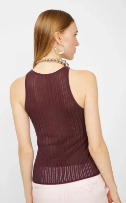 Isabelle Blanche - Bordeaux T-shirt/top