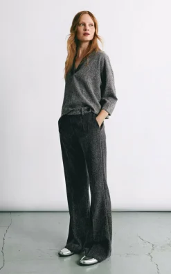 Julia June - Grijs Broek