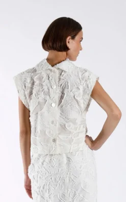 Julia June - Wit Blouse