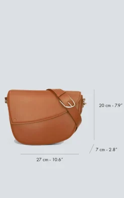 Kaai - Cognac Cross body