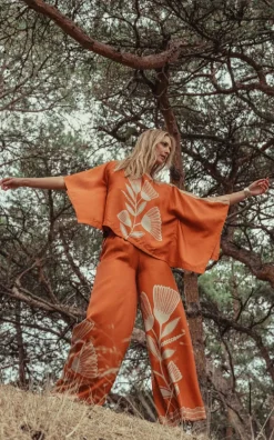 Kate & Jules - Oranje Blouse