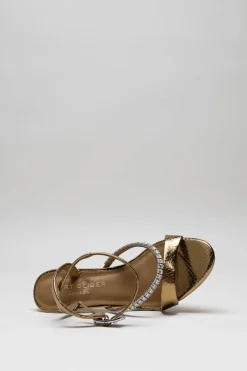 Kurt Geiger Shoes - Brons Sandaal hak