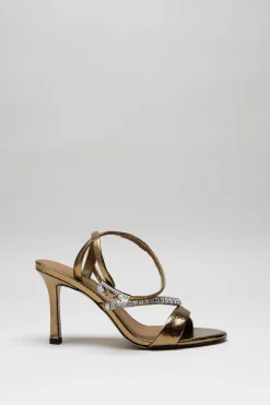 Kurt Geiger Shoes - Brons Sandaal hak