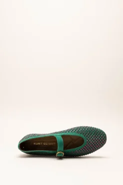 Kurt Geiger Shoes - Groen Ballerina