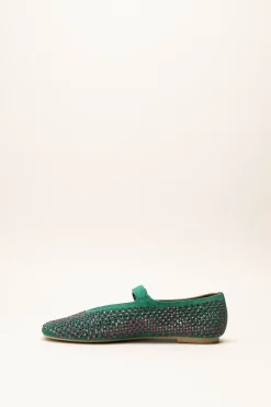 Kurt Geiger Shoes - Groen Ballerina