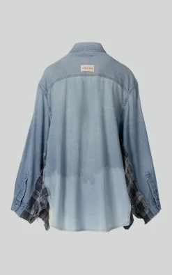La Seule Shop - Blauw Blouse