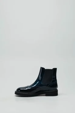 Laura Bellariva - Blauw Enkellaars plat
