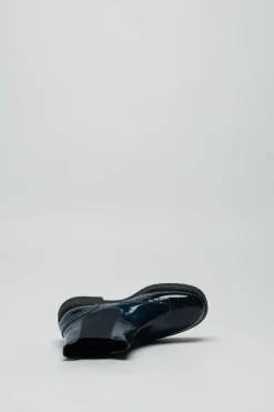 Laura Bellariva - Blauw Enkellaars plat