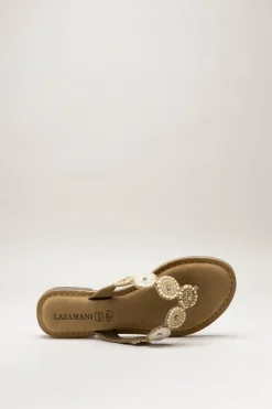 Lazamani - Beige Slipper