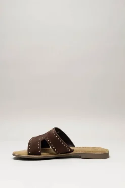 Lazamani - Donkerbruin Slipper
