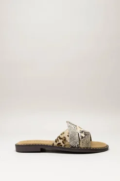 Lazamani - Greige Slipper