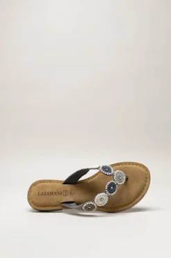 Lazamani - Grijs Slipper