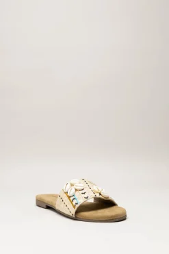 Lazamani - Lichtbeige Slipper