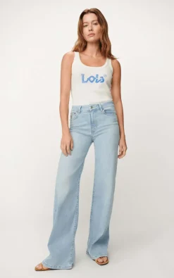 Lois - Blauw Jeansbroek
