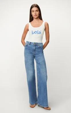 Lois - Blauw Jeansbroek
