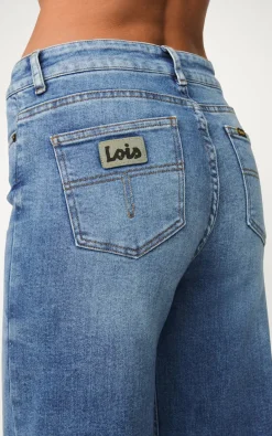 Lois - Blauw Jeansbroek