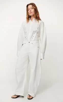 Lois - Wit Jeansbroek