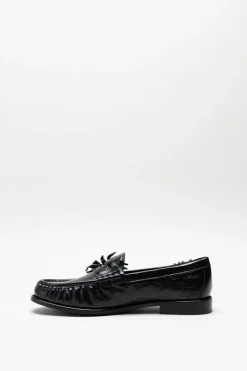 Lola Cruz - Zwart Mocassin