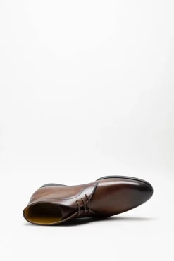 Magnanni - Bruin Veterschoen hoog