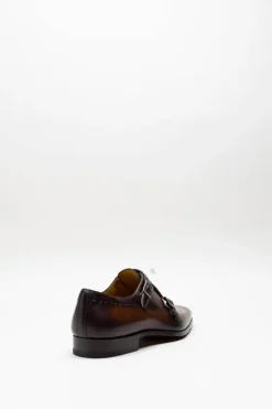 Magnanni - Donkerbruin Gespschoen