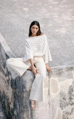 March 23 - Ecru Blouse