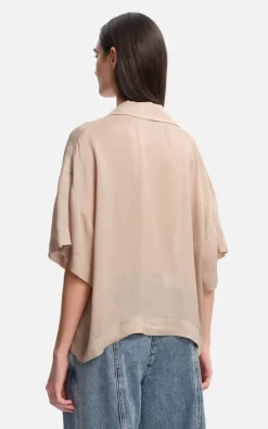 Margaux Lonnberg - Taupe Blouse