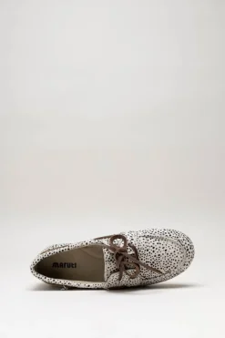 Maruti - Gebroken wit Bootschoen