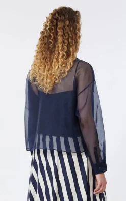 Max Mara Weekend - Marineblauw Blouse