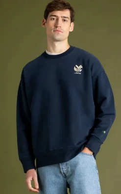 Mercer Amsterdam - Blauw Sweater