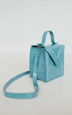 Mieke Dierckx - Blauw Handtas