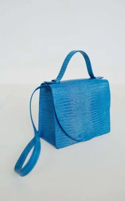 Mieke Dierckx - Blauw Handtas