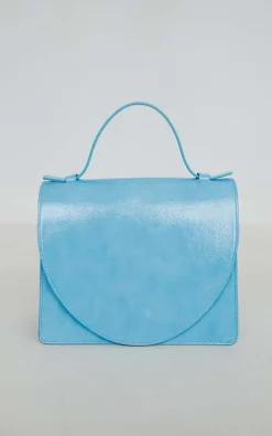Mieke Dierckx - Lichtblauw Handtas