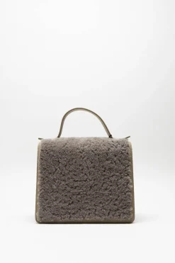 Mieke Dierckx - Taupe Handtas
