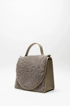 Mieke Dierckx - Taupe Handtas