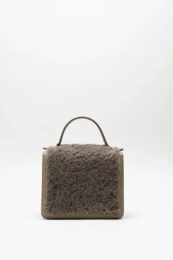 Mieke Dierckx - Taupe Handtas