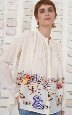 Mii - Ecru Blouse