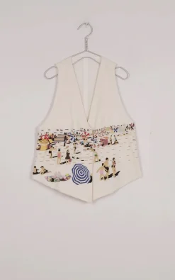 Mii - Ecru Gilet
