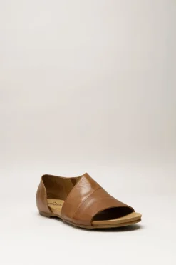 Miz Mooz - Bruin Sandaal plat