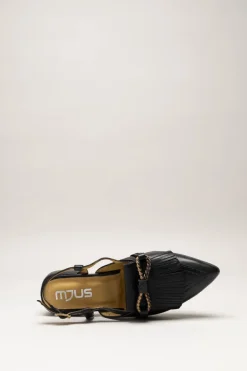 Mjus - Zwart Ballerina