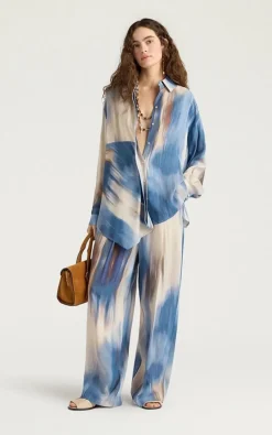 Momoni - Blauw Broek