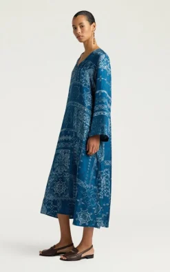 Momoni - Blauw Jurk