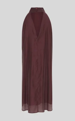 Msch - Aubergine Jurk