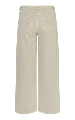 Msch - Beige Jeansbroek