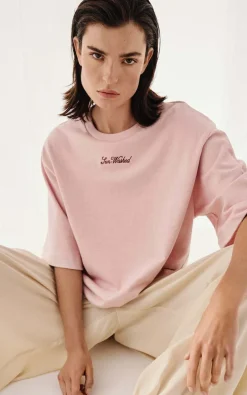 Msch - Roze T-shirt/top