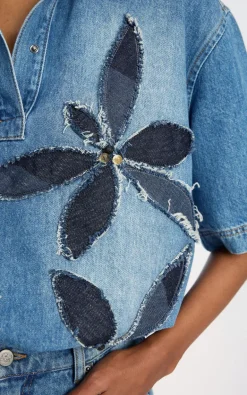 Munthe - Blauw Blouse