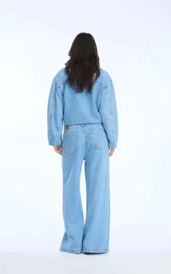 Munthe - Blauw Jeansbroek