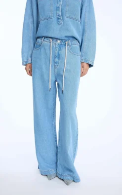 Munthe - Blauw Jeansbroek