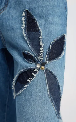 Munthe - Blauw Jeansbroek