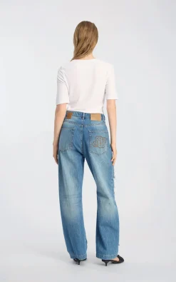 Munthe - Blauw Jeansbroek